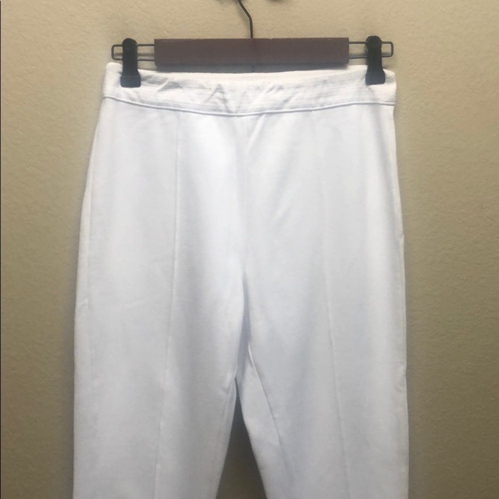Soft Surroundings PXS off white leggings.